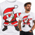 KOSZULKA ŚWIĄTECZNA DABBING SANTA